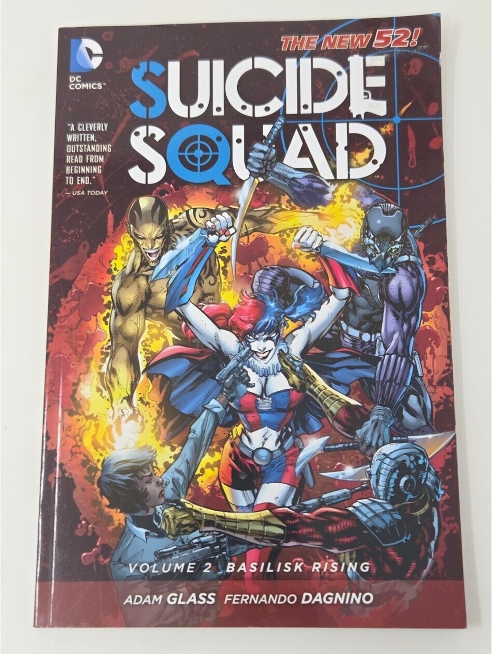 DC Comics Suicide Squad Volume 2 Basilisk Rising New 52 Graphic Novel TPB